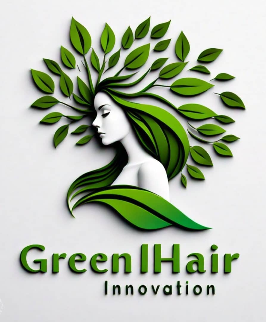 Green Hair Logo